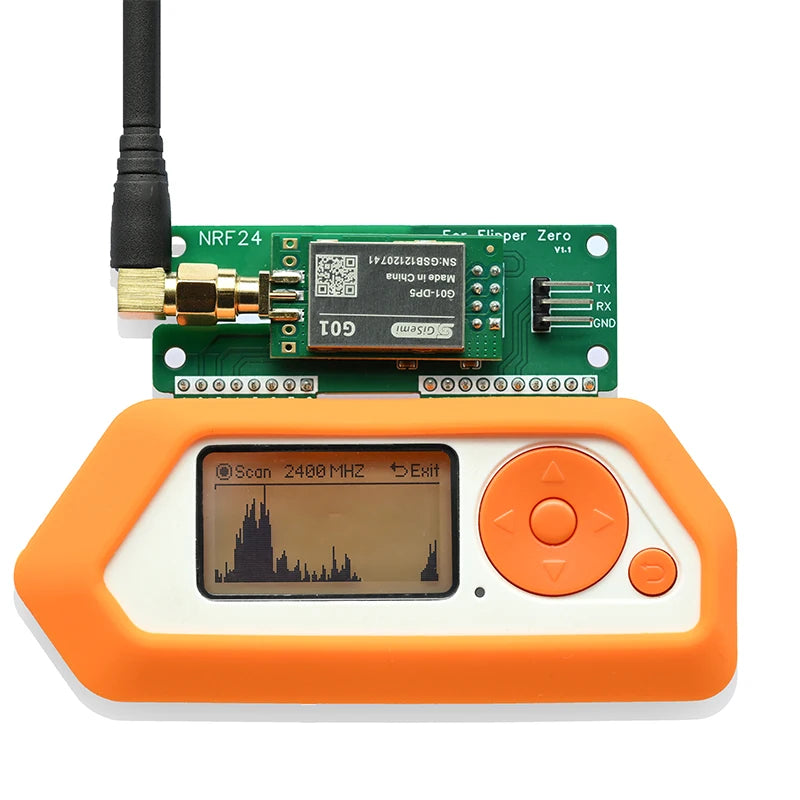 Flipper Zero Wireless Sniffer and Mouse Jacker with NRF24L01 GPIO, Flipper Zero Accessories,  dev Board Flipper Zero Multi-tool